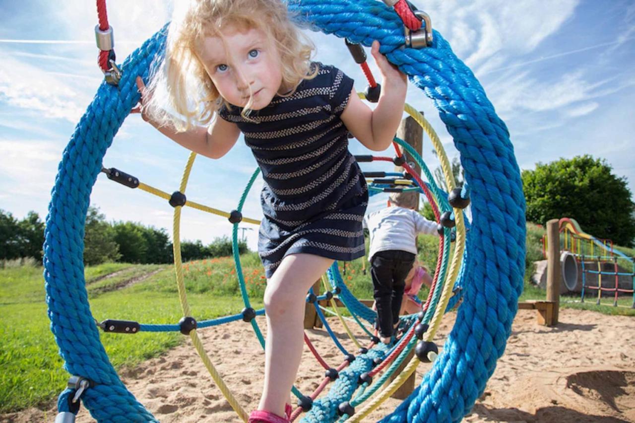 Kinder-Ferienhof Burmann Haundorf Esterno foto