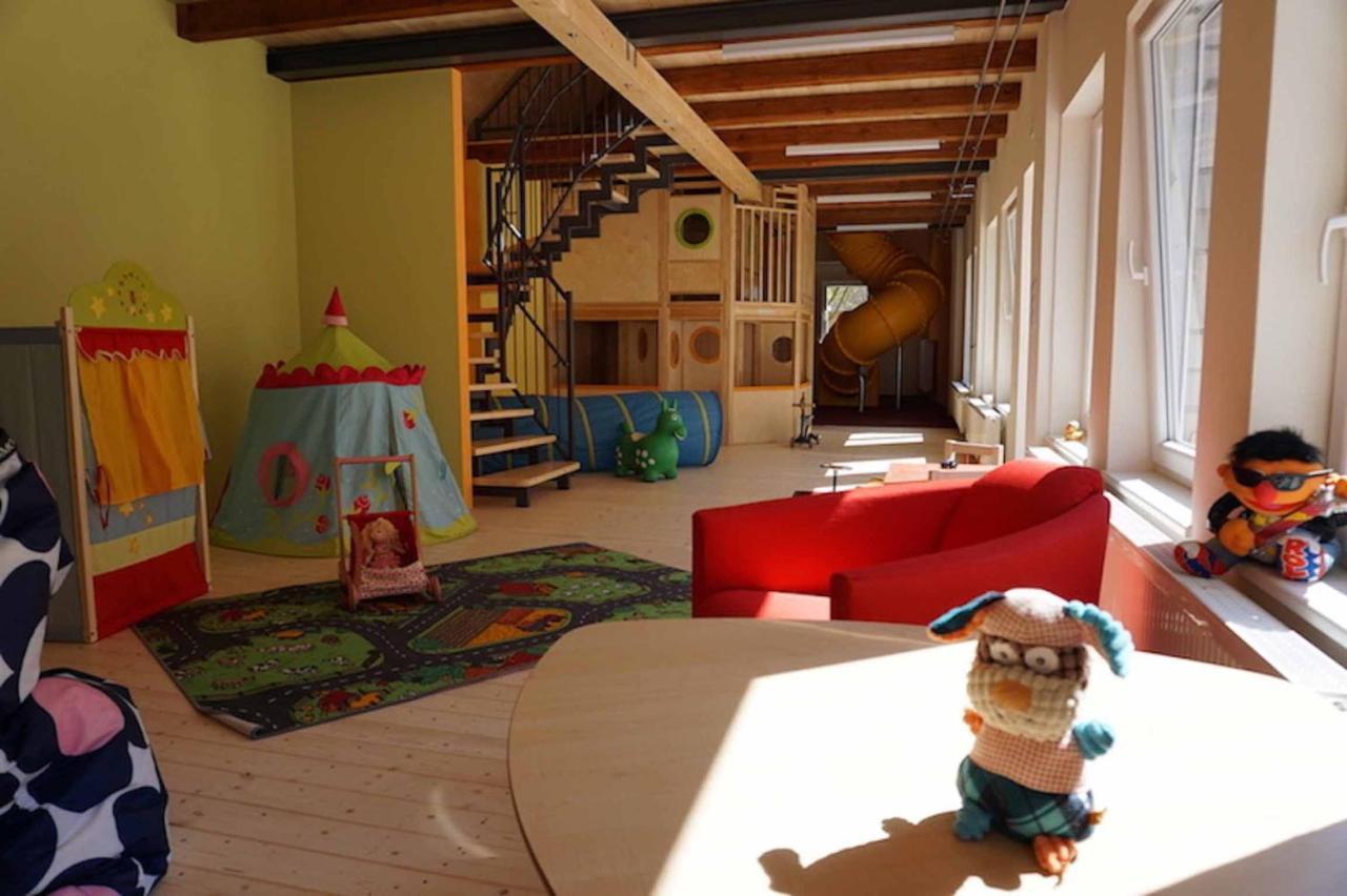 Kinder-Ferienhof Burmann Haundorf Esterno foto